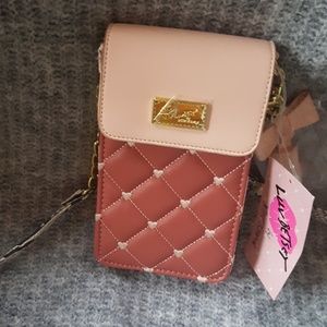Betsey Johnson wallet on a string